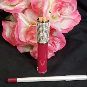 Red matte lipstick # 11